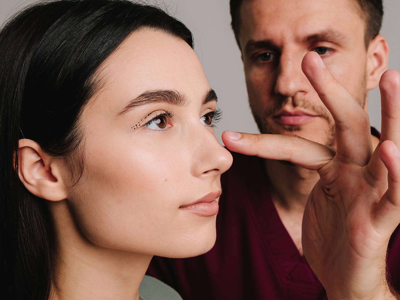 Plastic surgery | Deviation of the nose surgery